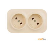 Розетка моноблок с предварительным подключением Legrand Quteo 782261 (слоновая кость)