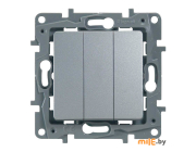 Выключатель Legrand Etika Plus 672413 алюминий
