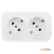 Розетка с предварительным подключением Legrand Quteo 782233 (белый)