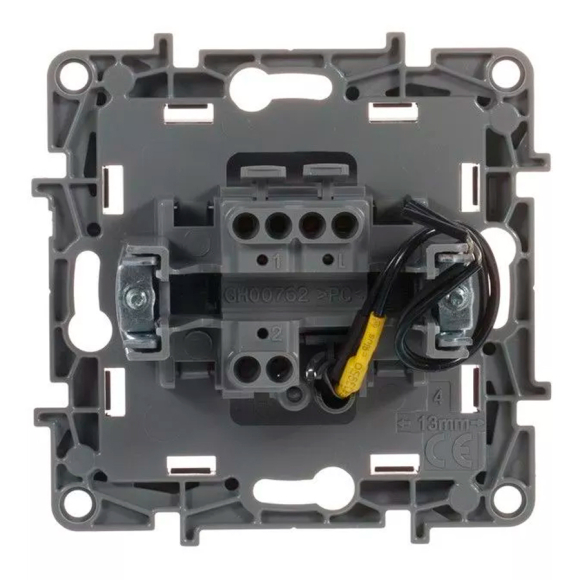 Выключатель Legrand Etika 672603 антрацит