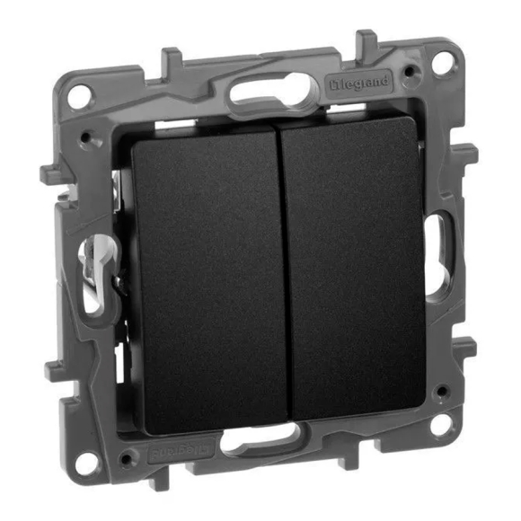 Переключатель Legrand Etika Plus 672612 антрацит
