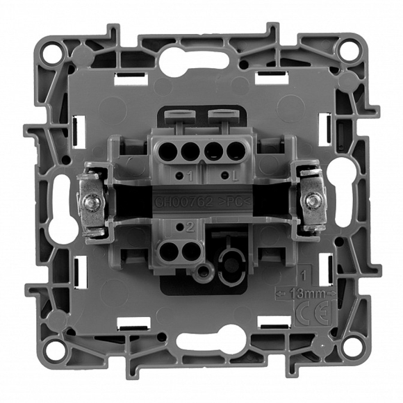 Выключатель Legrand Etika 672401 алюминий