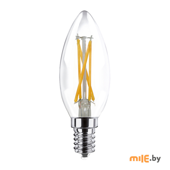 Филаментная светодиодная лампа Ultra LED С35 F 4W E14 4000K