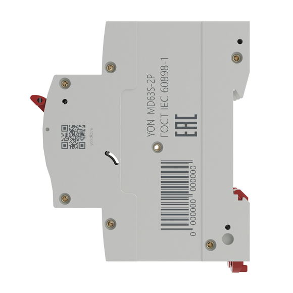 Автоматический выключатель DKC Yon Max MD63N 2P 16A C 4.5kA 2М MD63S-2PC16