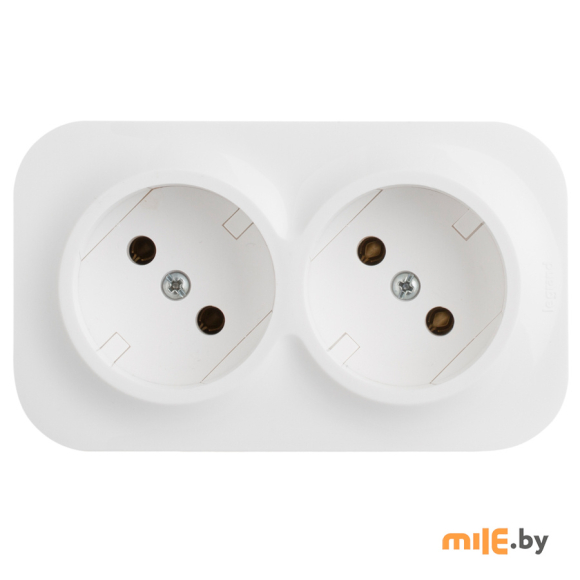 Розетка с предварительным подключением Legrand Quteo 782231 (белый)