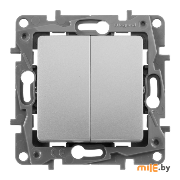 Выключатель проходной Legrand Etika 672412 алюминий