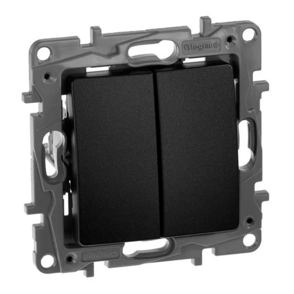 Выключатель Legrand Etika 672602 антрацит