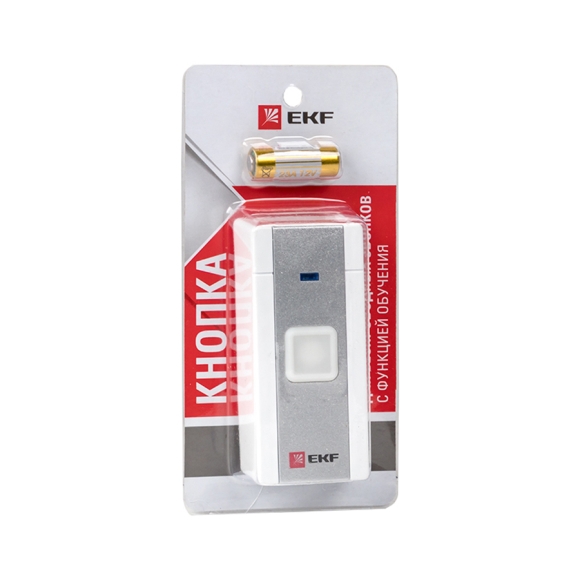 Кнопка для беспроводного звонка с функцией обучения EKF PROxima DB-T-01