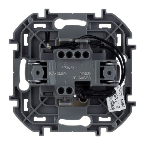 Переключатель Legrand Inspiria 673661 белый