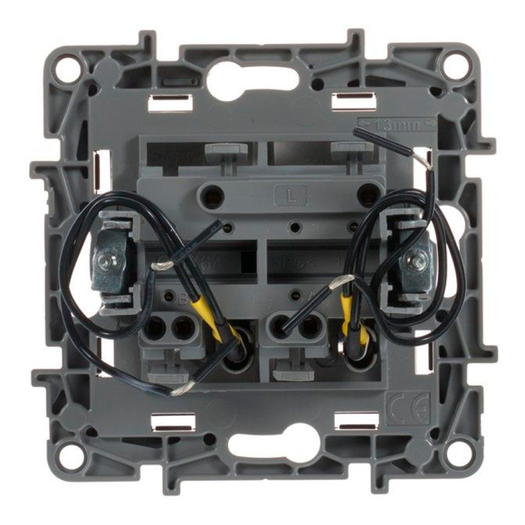 Выключатель Legrand Etika 672604 антрацит