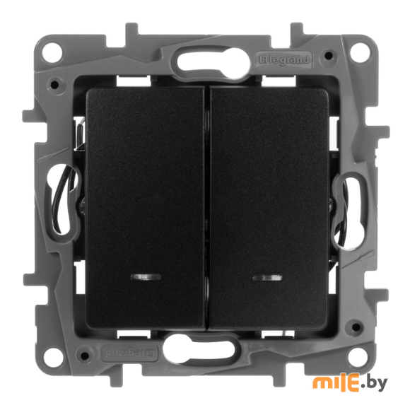 Выключатель Legrand Etika 672604 антрацит