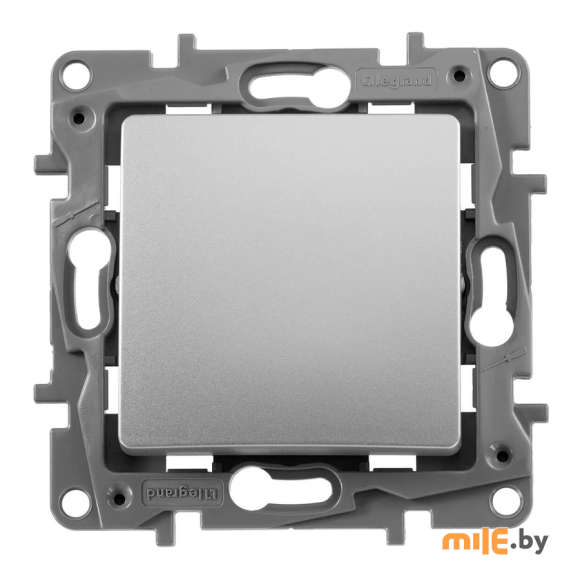 Переключатель проходной Legrand Etika 672405 алюминий
