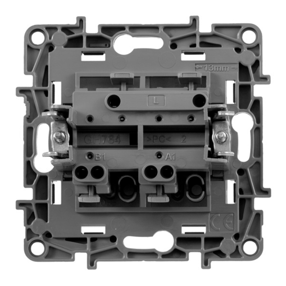 Выключатель Legrand Etika 672402 алюминий