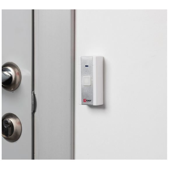 Кнопка для беспроводного звонка с функцией обучения EKF PROxima DB-T-01