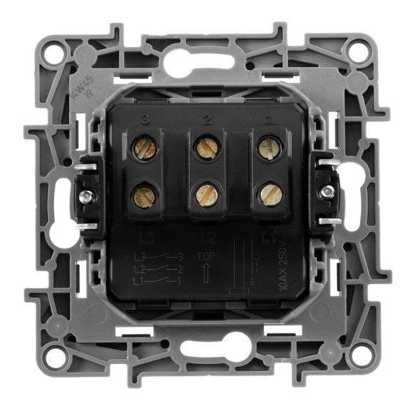 Выключатель Legrand Etika Plus 672413 алюминий