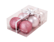 Ёлочные шары Волшебная страна PB8-6SMB-P (диаметр 80 мм, 6 шт.)