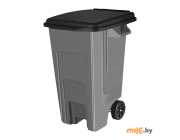 Бак для мусора с крышкой на колесах Spin&Clean SC700720003 130 л