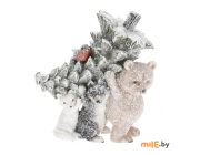 Статуэтка новогодняя Лесные зверушки