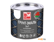Грунт-эмаль по ржавчине Baumaster 3в1 RAL5005 синий 1,6 кг