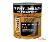 Грунт-эмаль по ржавчине Dali 3 в 1  жёлтый (RAL 1021) 2 л