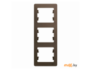 Рамка для розетки или выключателя Schneider Electric Glossa GSL000807 (шоколад)