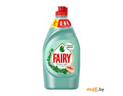 Средство жидкое для мытья посуды Fairy Нежные руки Чайное дерево и Мята 0,45 л