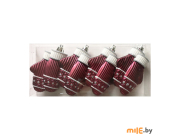 Набор елочных украшений Волшебная страна Варежки 4 шт