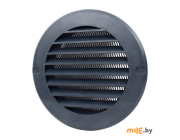 Вентрешетка круглая Семь ветров РК125с (графит)