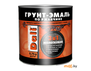 Молотковая грунт-эмаль по ржавчине Dali шоколадный 0,75 л