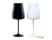 Набор бокалов для вина Bohemia Crystal Black and white 2 шт. 400 мл
