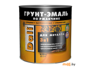 Грунт-эмаль по ржавчине Dali 3 в 1 красный (RAL 3001) 0,75 л
