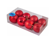 Ёлочные шары Волшебная страна SYCB17-536 (диаметр 60 мм, 8 шт.)