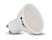 Лампа светодиодная VT-1975 SKU-1686 5W SPOT GU10 SMD PLASTIC 320Lm 4000K 110 D