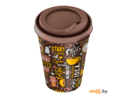 Стакан с крышкой Idiland Izi-Go (221117124/01) 420 мл