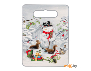 Подставка под горячее (358-2126) С Новым годом 20х15 см