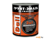 Молотковая грунт-эмаль по ржавчине Dali  серебристый 2 л