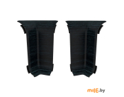 Уголок внутренний ПВХ Vox Smart Flex (575) (цвет: дуб черный)