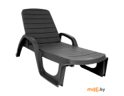Шезлонг Ellastik Plast Прованс (антрацит)