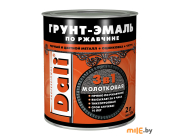 Молотковая грунт-эмаль по ржавчине Dali медный 2 л