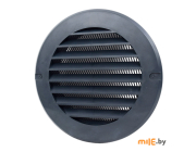 Вентрешетка круглая Семь ветров РК100с (графит)