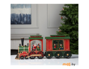 Фигура светодиодная Luazon Lighting Дед Мороз с подарками, USB, музыка (7673518)