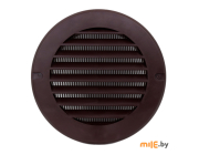 Вентрешетка круглая Семь ветров РК100с (коричневый)