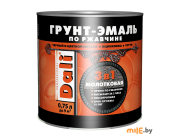 Молотковая грунт-эмаль по ржавчине Dali  коричневый 0,75 л