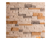 Плита гипсовая декоративная Stone mill Сланец Аркана слоновая кость ПГД-1-Л (2601)