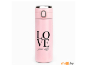 Термос с датчиком температуры Fresca Love your life 420 мл