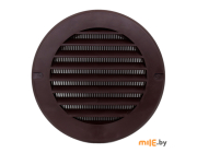 Вентрешетка круглая Семь ветров РК125с (коричневый)