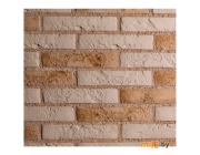 Плита гипсовая декоративная Stone mill Кирпич Норд слоновая кость ПГД-1-Л (3501)