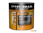 Грунт-эмаль по ржавчине Dali 3 в 1 серебристый алюминий (RAL 9006) 0,75 л