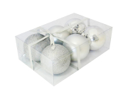 Ёлочные шары Волшебная страна PB8-6SMB-S (диаметр 80 мм, 6 шт.)