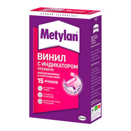 Клей обойный Metylan винил премиум с индикатором 500 г